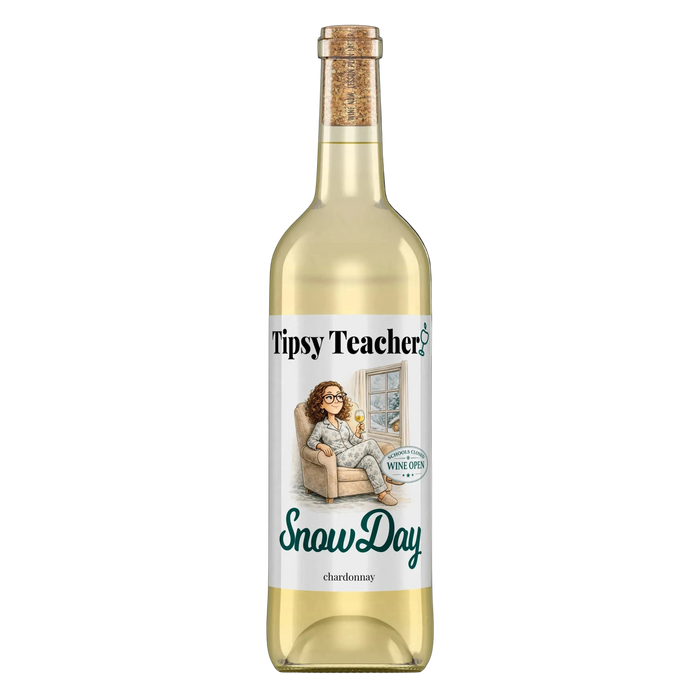 Snow Day Chardonnay bottle