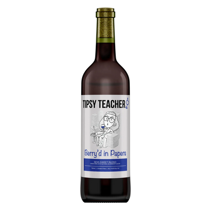Berry'd In Papers blueberry red blend wine - teacher gift wine